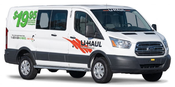 U-Haul Cargo Van for Self Storage units in Hamilton