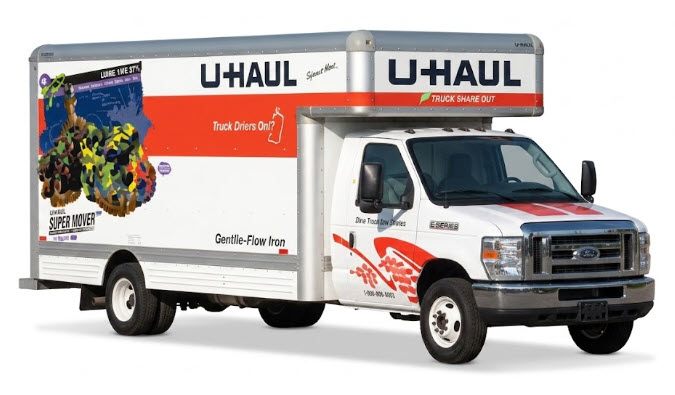 20' U-Haul Rental Truck for Hamilton and Ancaster Self Storage Facility